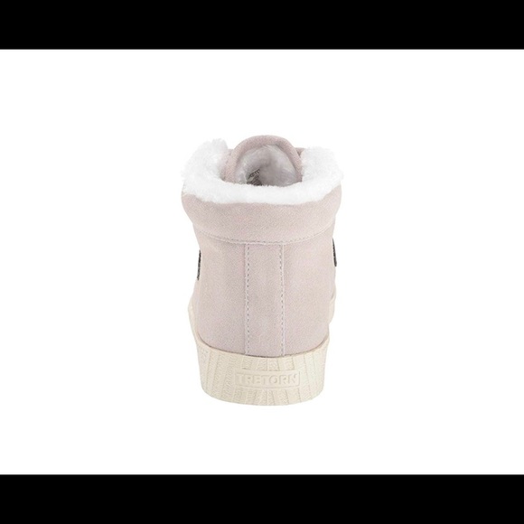 Tretorn Nylite Hi 50 Suede Faux Fur Hi Sneakers 8M - Picture 5 of 9